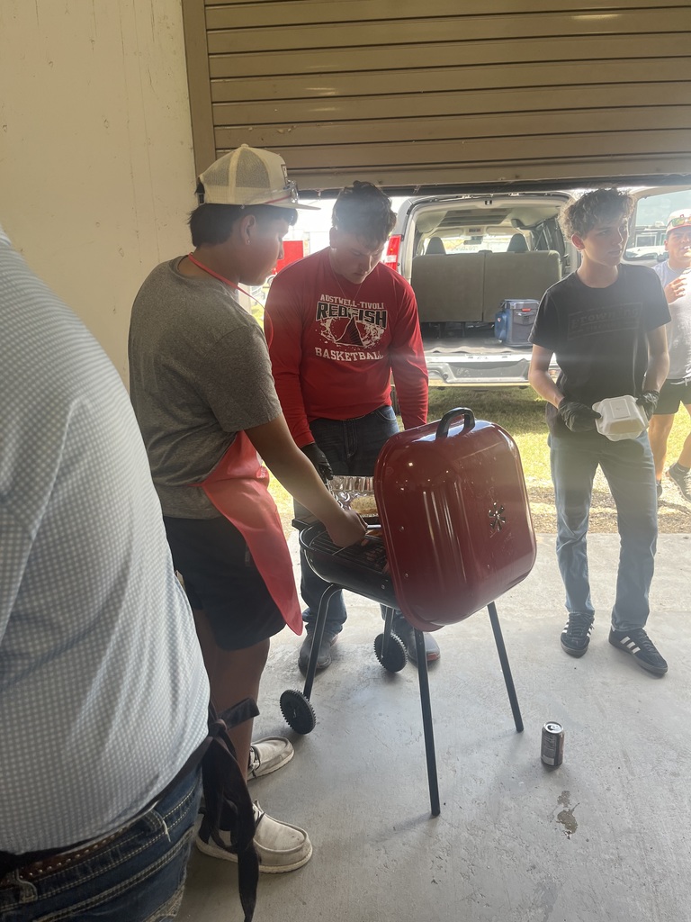 The FFA BBQ team competed yesterday in Refugio at the “Where’s The Beef” county cookoff. The teams competed well earning 1st place  steak, 3rd place grilled cheese, and 2nd overall!