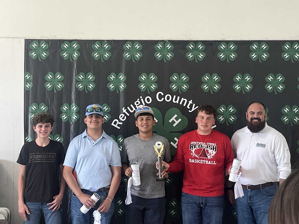 Congratulations to all of our students on their outstanding success at last week’s Refugio County Fair!