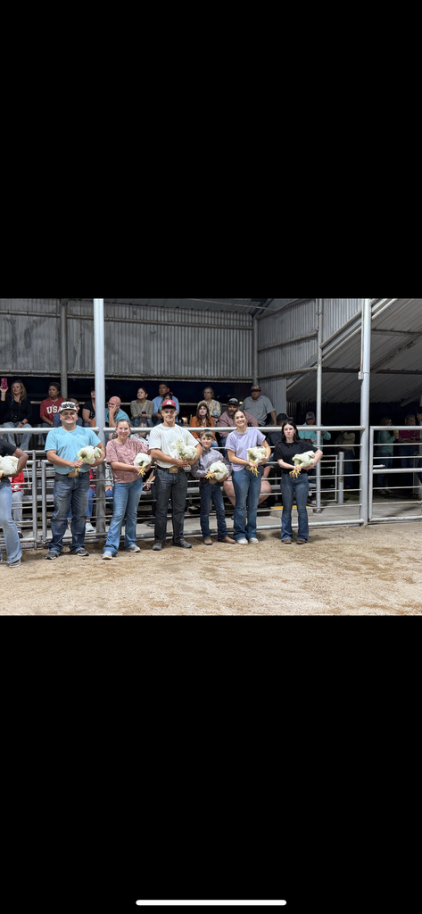 Congratulations to all of our students on their outstanding success at last week’s Refugio County Fair!