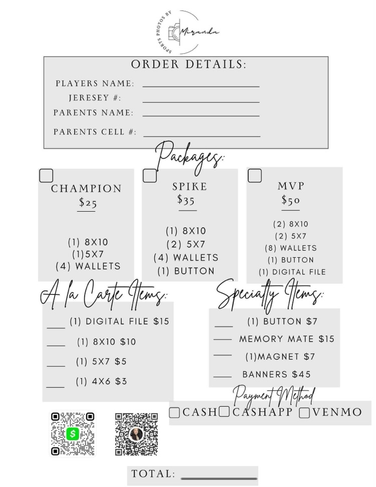 order form