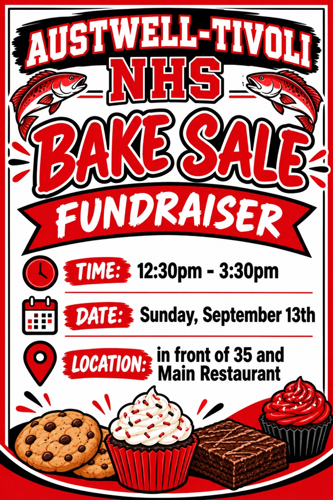 NHS Bake Sale Fundraiser