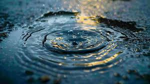 rain drop circle