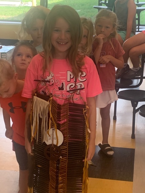 Smiling student modeling artifact