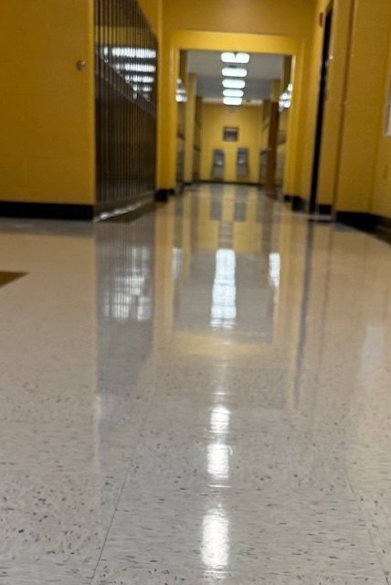 shiny hallway