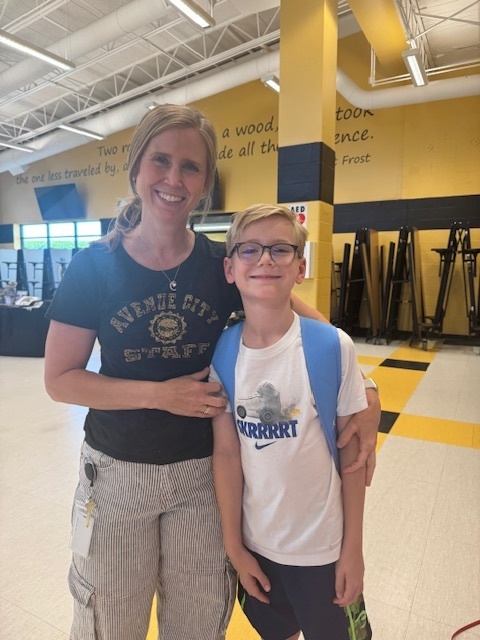 Mom and son