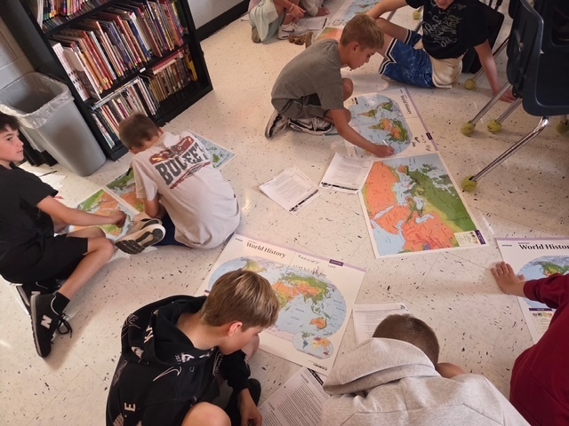 kids and maps
