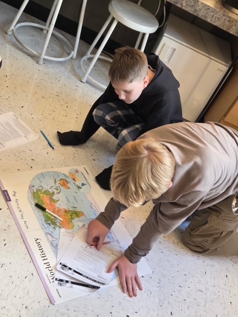 kids and maps