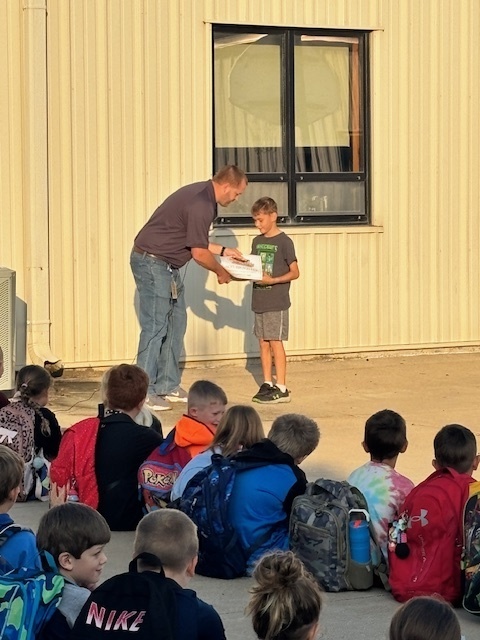 Principal and student