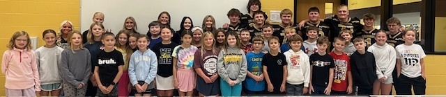 high school students and 4th grade