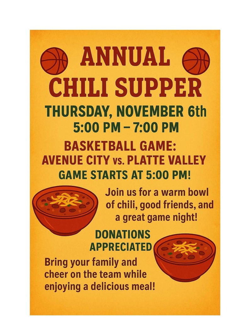chili supper flyer