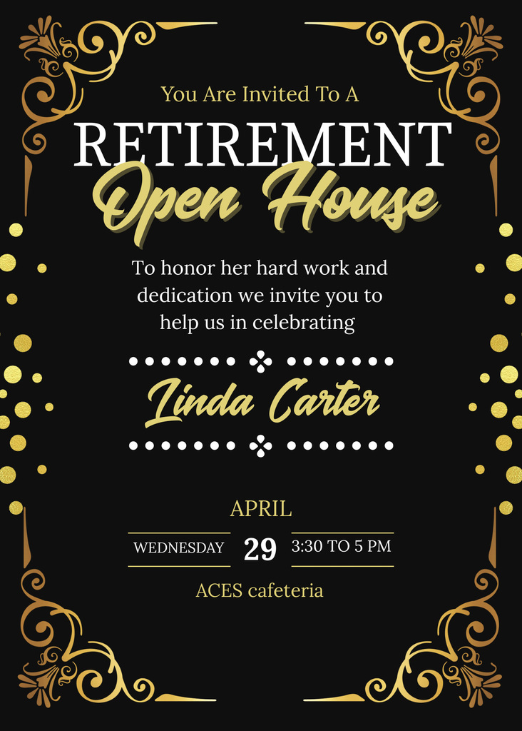 Linda's Retirement. 