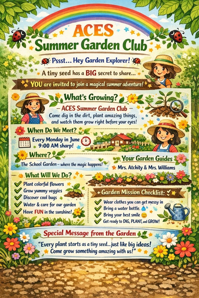 Garden Club Flyer