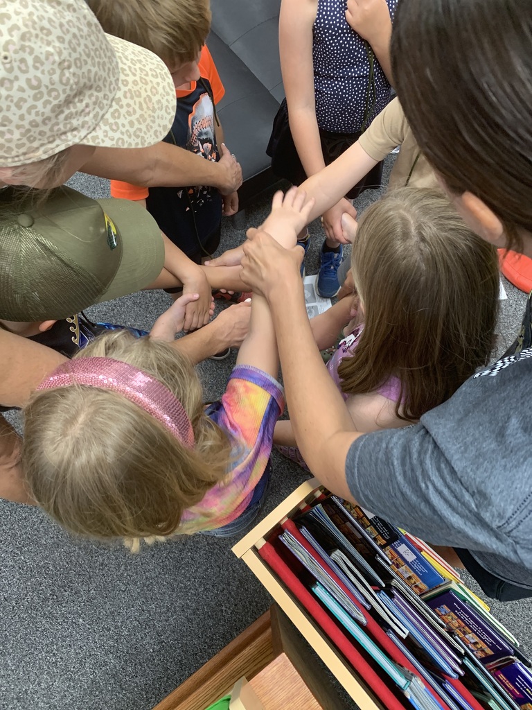 students hands