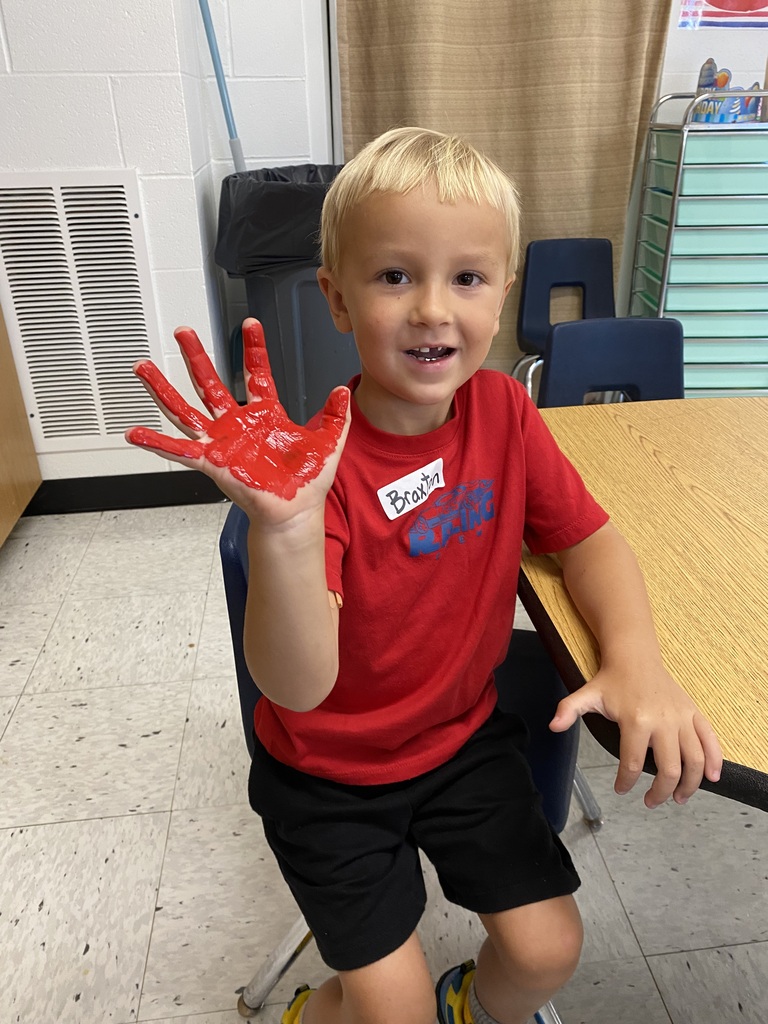 red hand