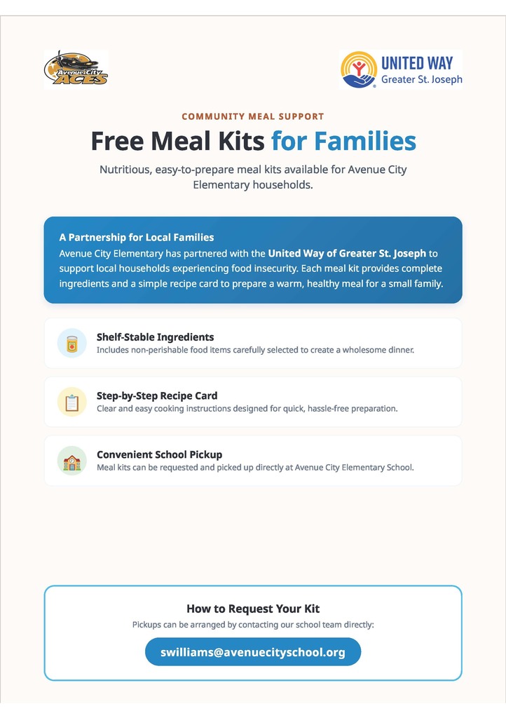 meal kits flyer
