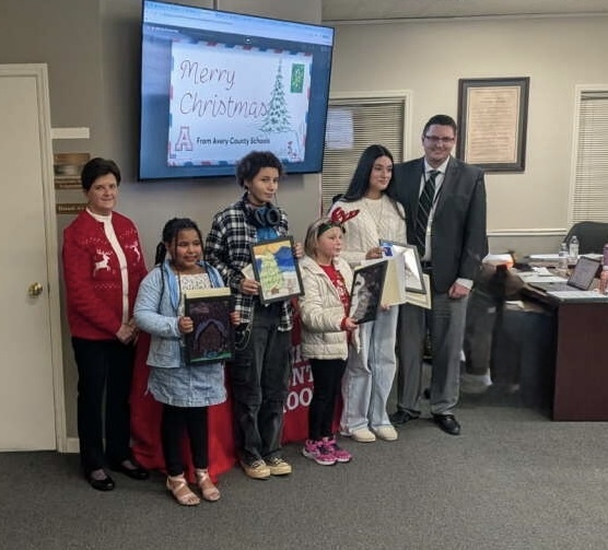 Christmas Card Art Contest Winners 2025