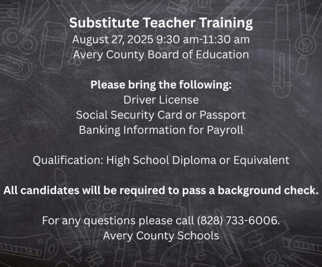 Sub Training Flyer