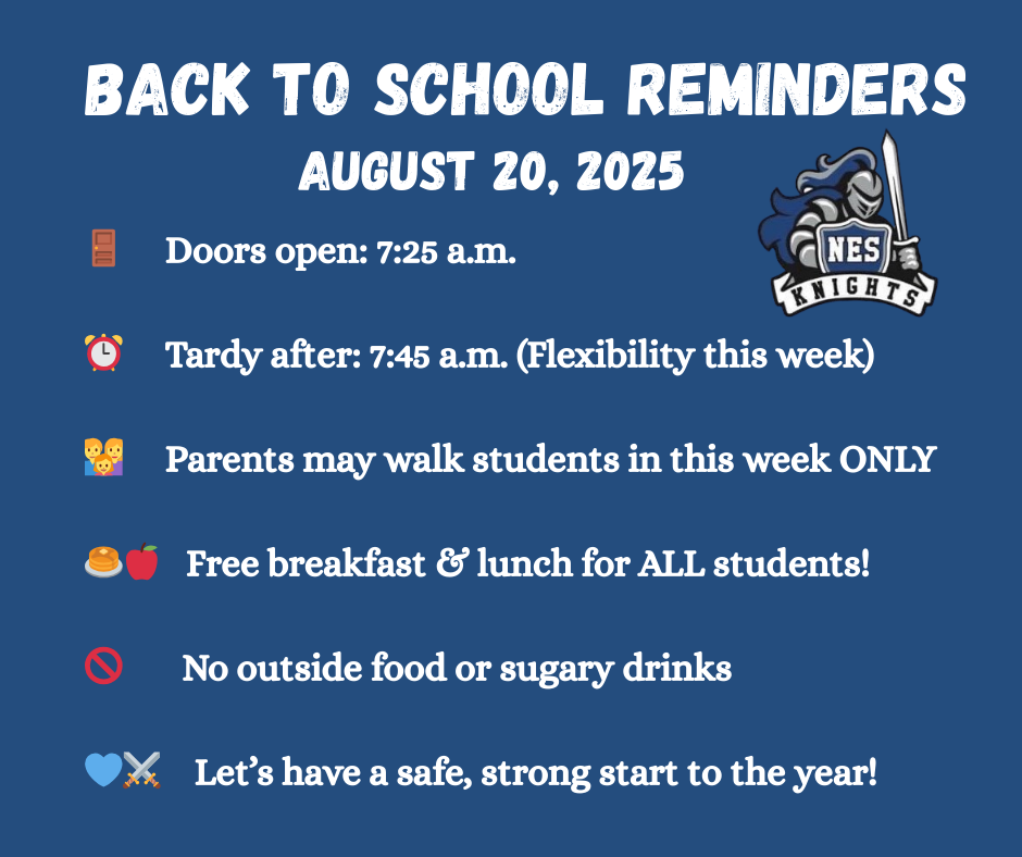 Back to School Reminders
