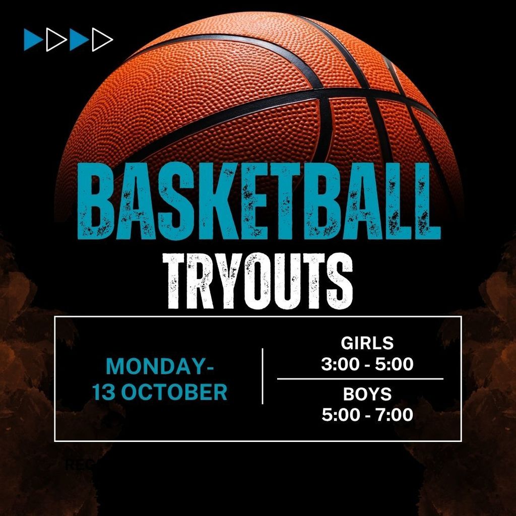 Black and Yellow Minimalist Basketball Tryouts Instagram Post (1)