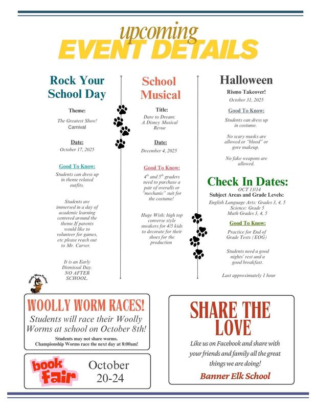 Upcoming Event Details