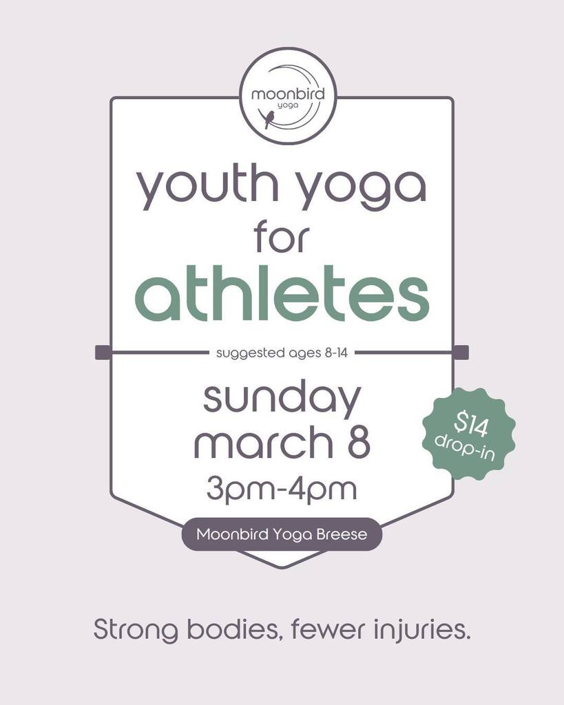 Moonbird Yoga for Athletes (ages 8-14)