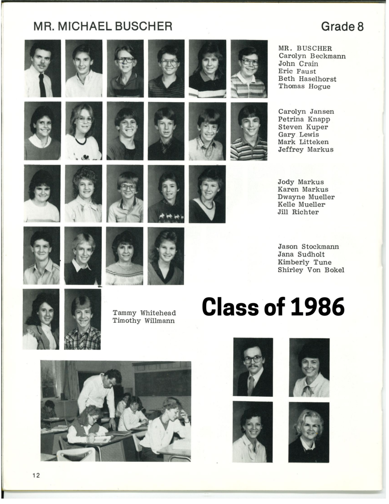 class of 1986