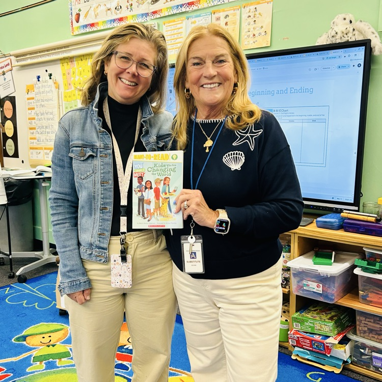 teacher with book