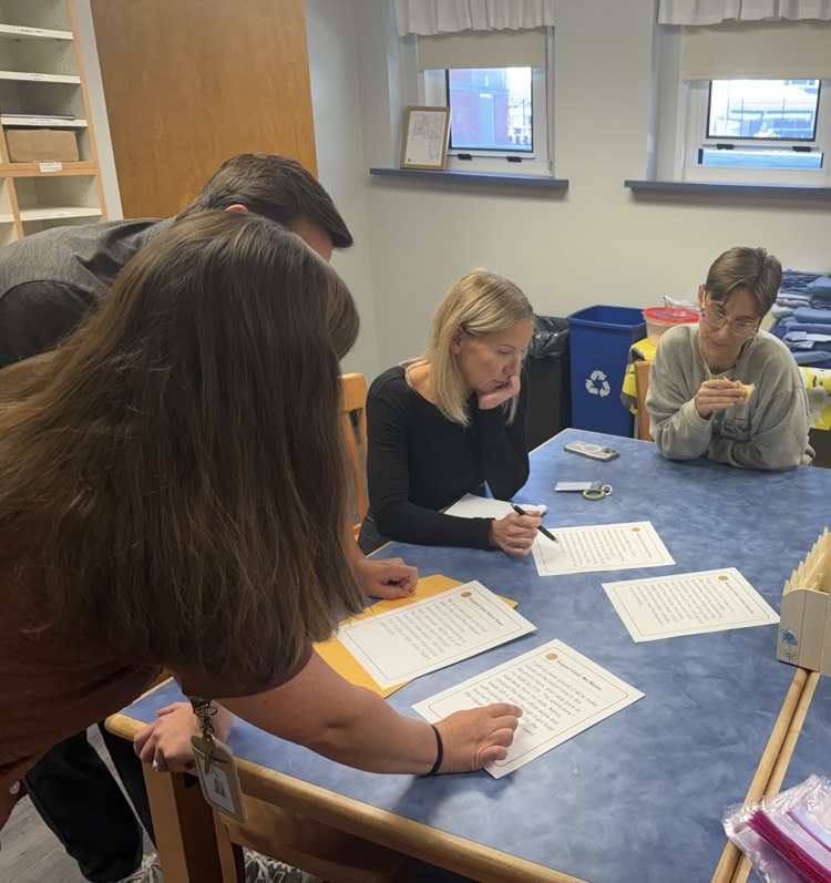 teachers working