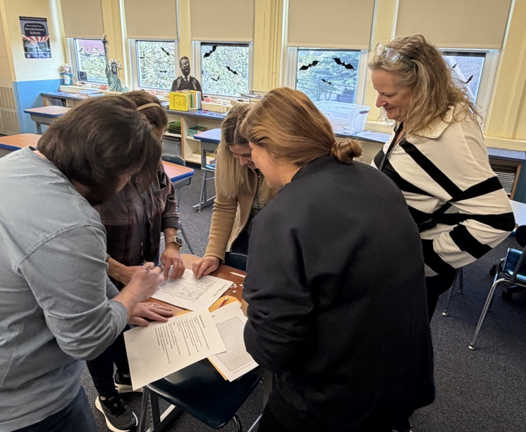 teachers working