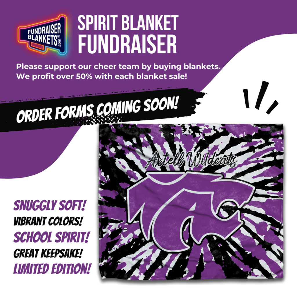 cheer blanket fundraiser