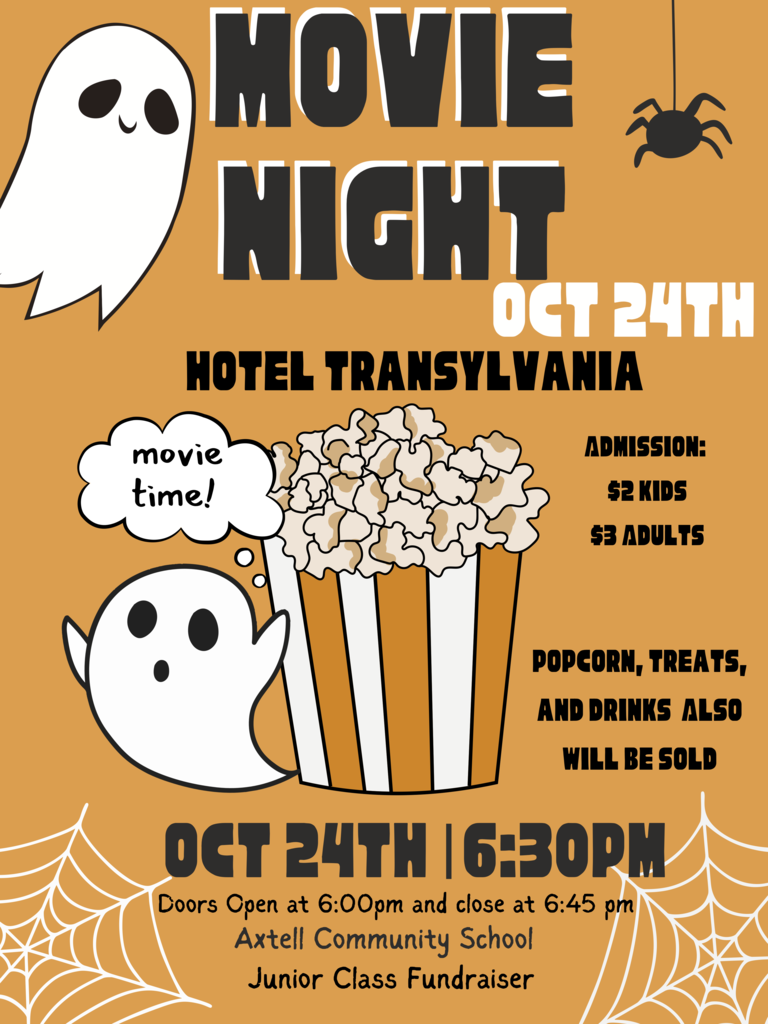 The junior class is sponsoring a movie night tomorrow. Feel free to bring a blanket and a pillow. See you there!