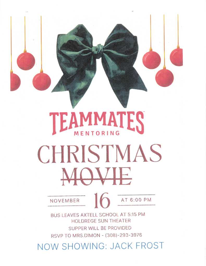 Teammates movie poster for Jack Frost.