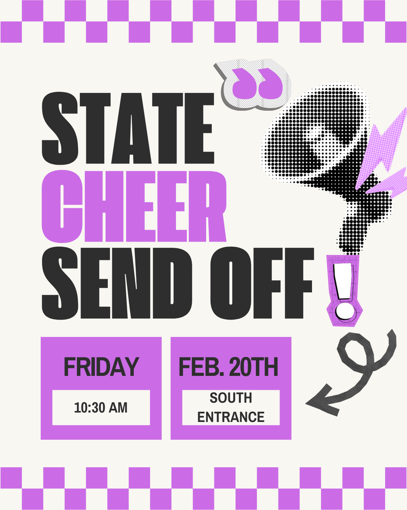 State Cheer Send Off