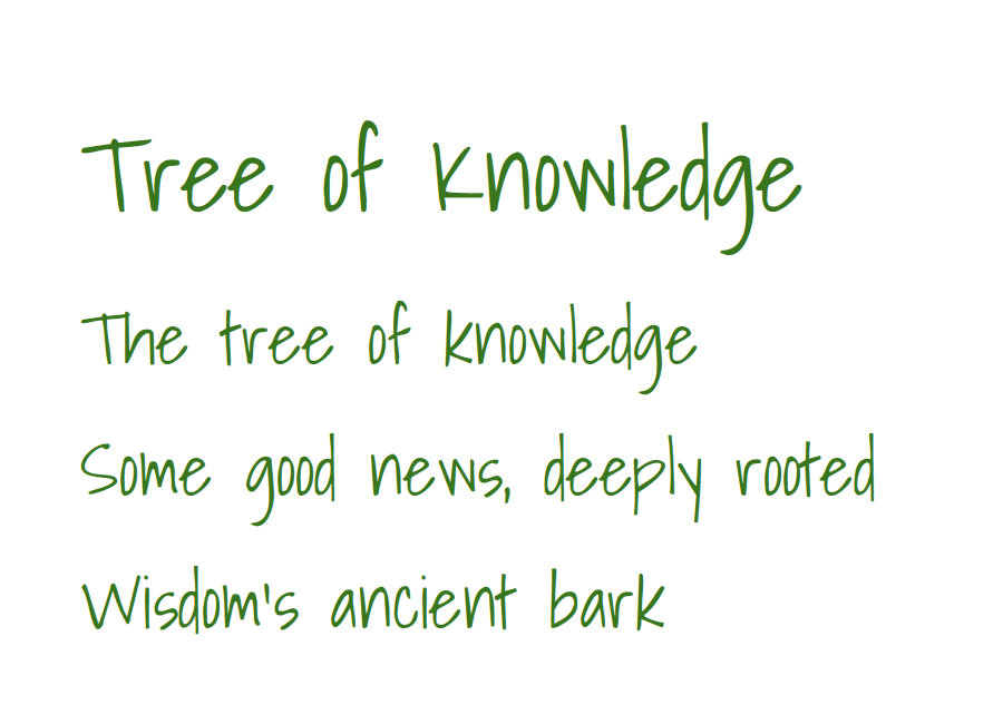 Tree of Knowledge