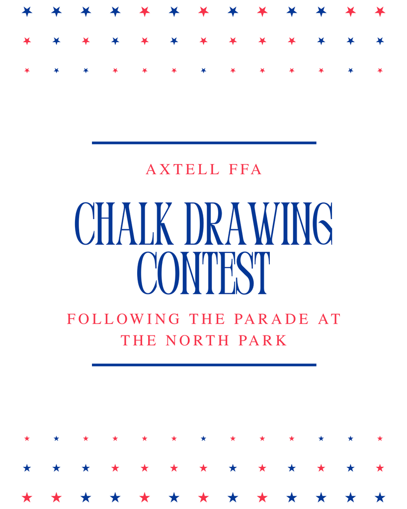 chalk drawing contest