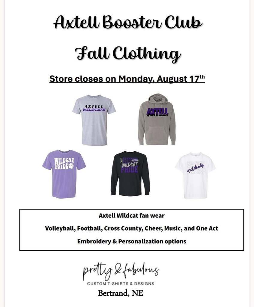 Axtell Wildcat tshirt designs