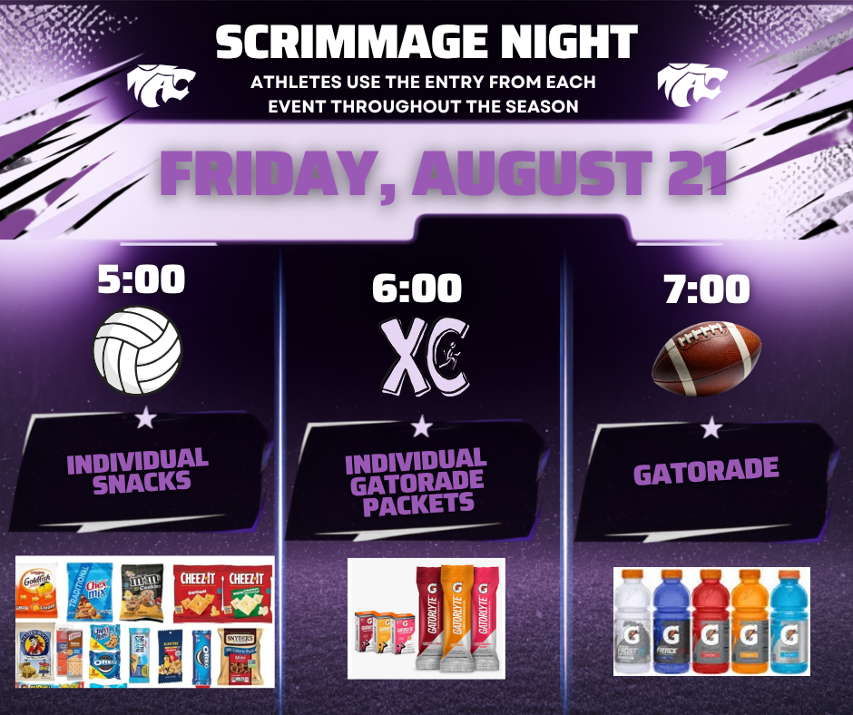 Scrimmage info
