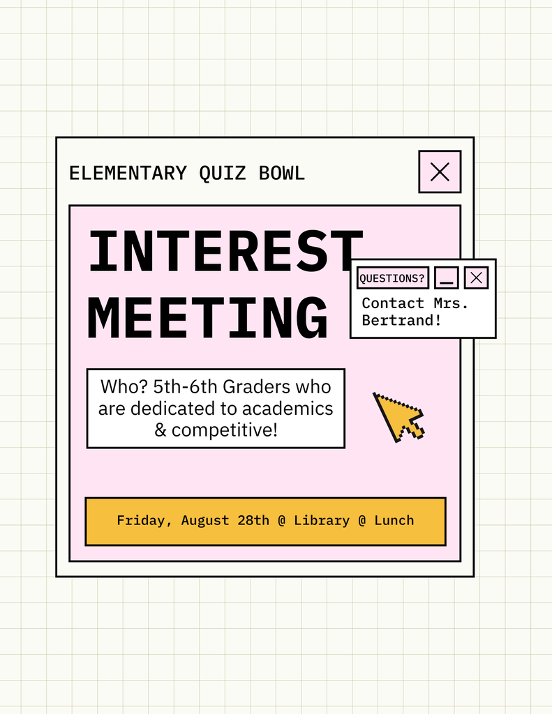 interest meeting