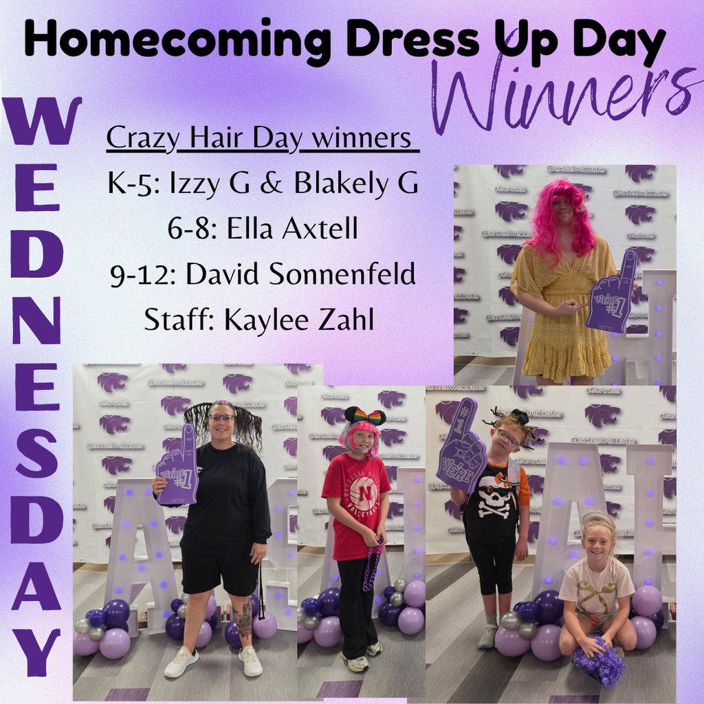 wednesday homecoming winners