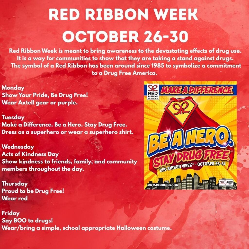 red ribbon Week