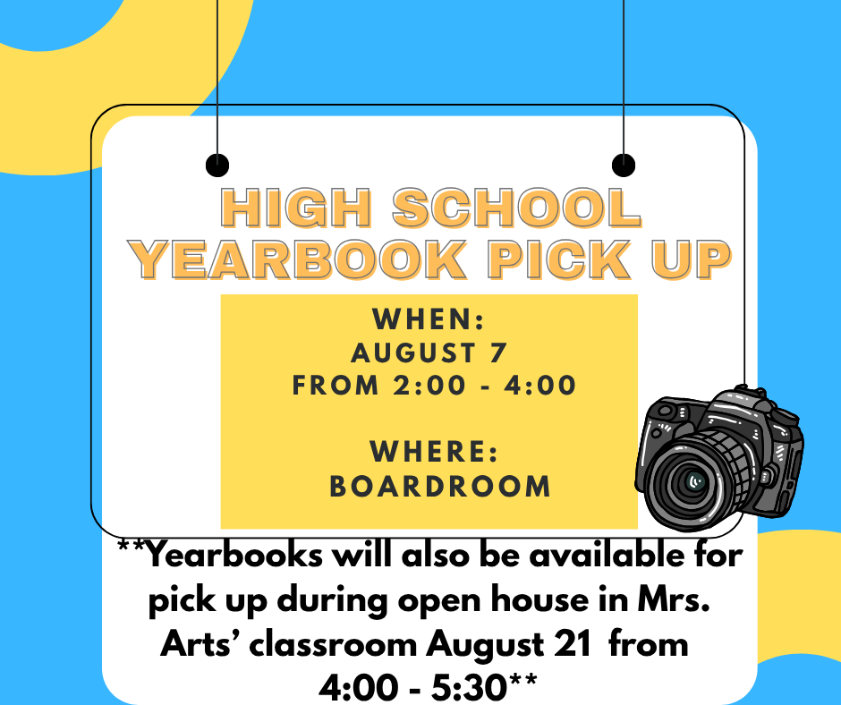 Yearbook Pick UP