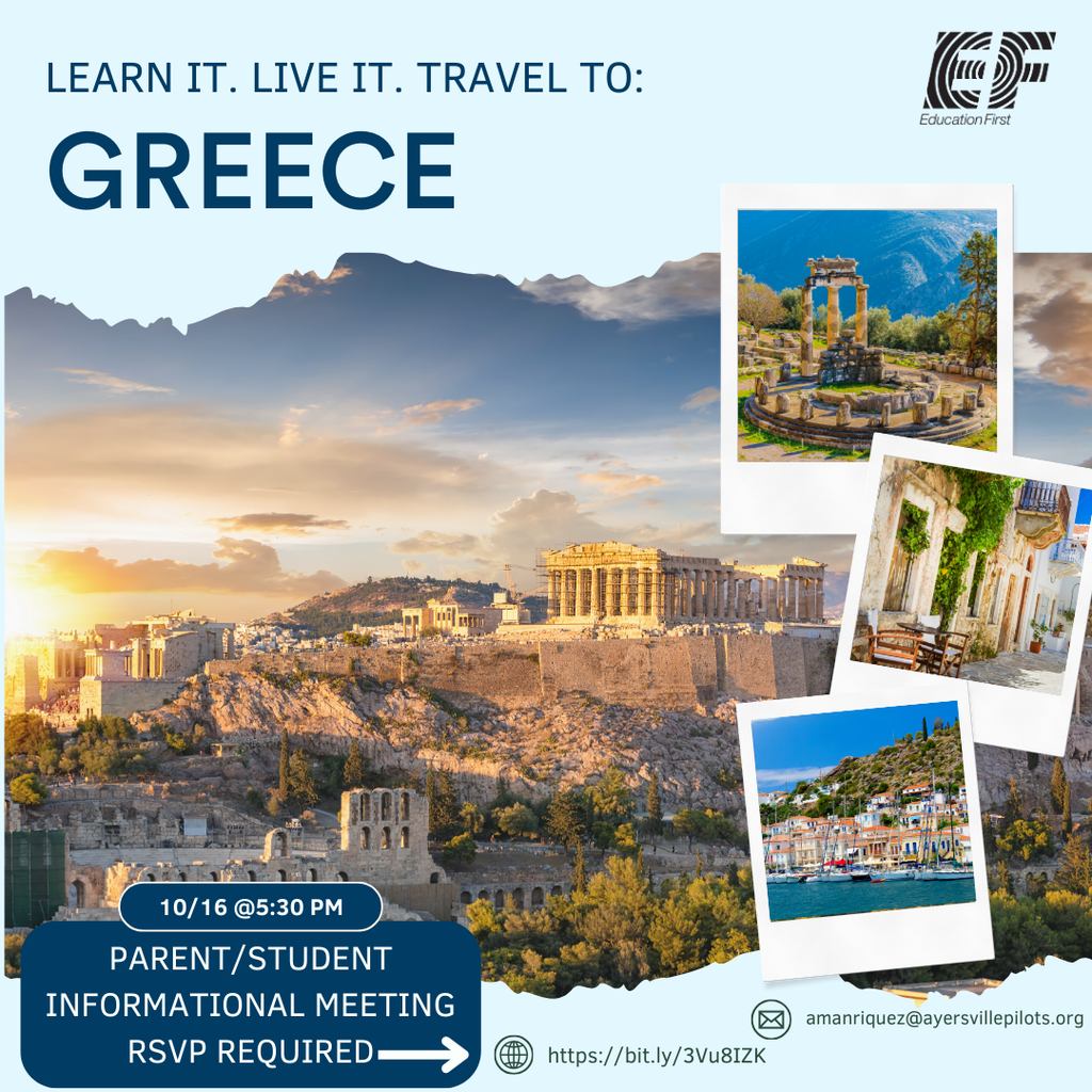 Greece 2027 Informational Meeting