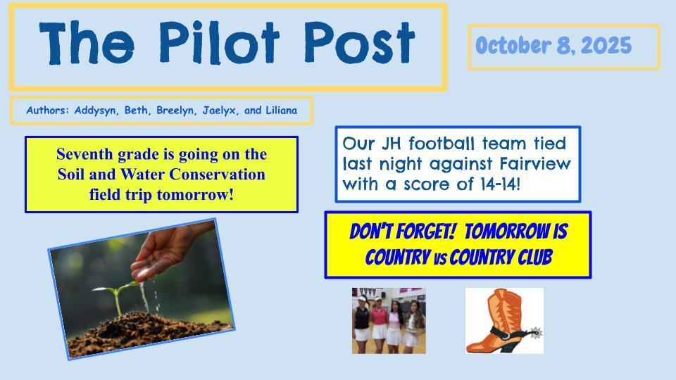 The Pilot post