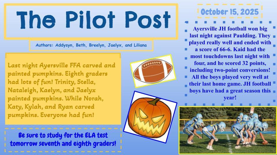 The Pilot post