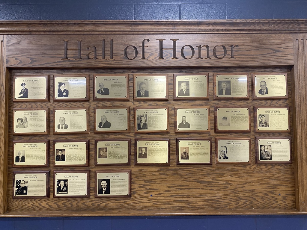 AHS Hall of Honor