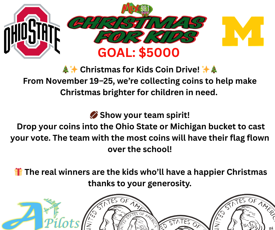 Christmas for Kids Coin Drive
