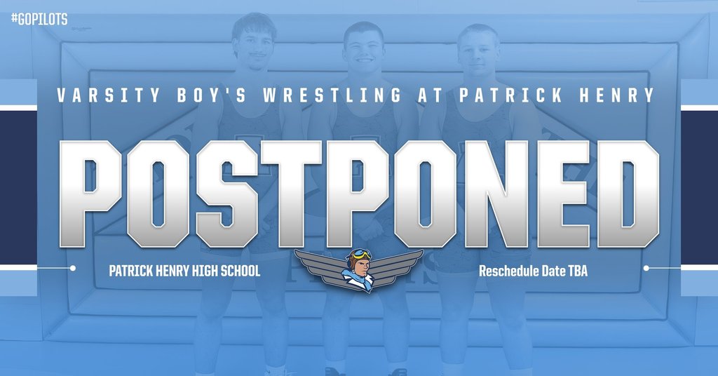 Wrestling1.23.26 postponed