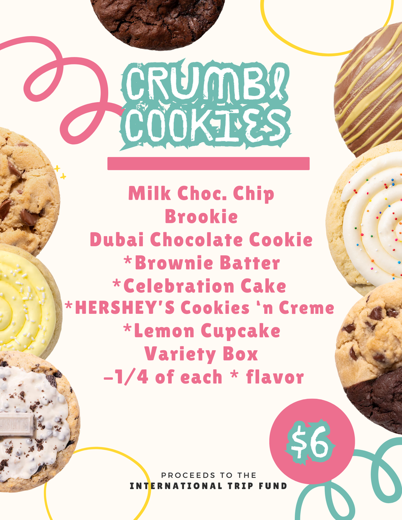 Crumbl Cookies for Sale 1:30