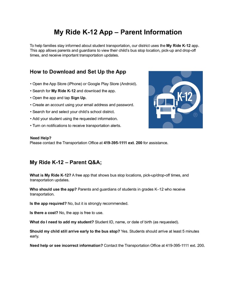My_Ride_K12_Parent_Letter_and_QA