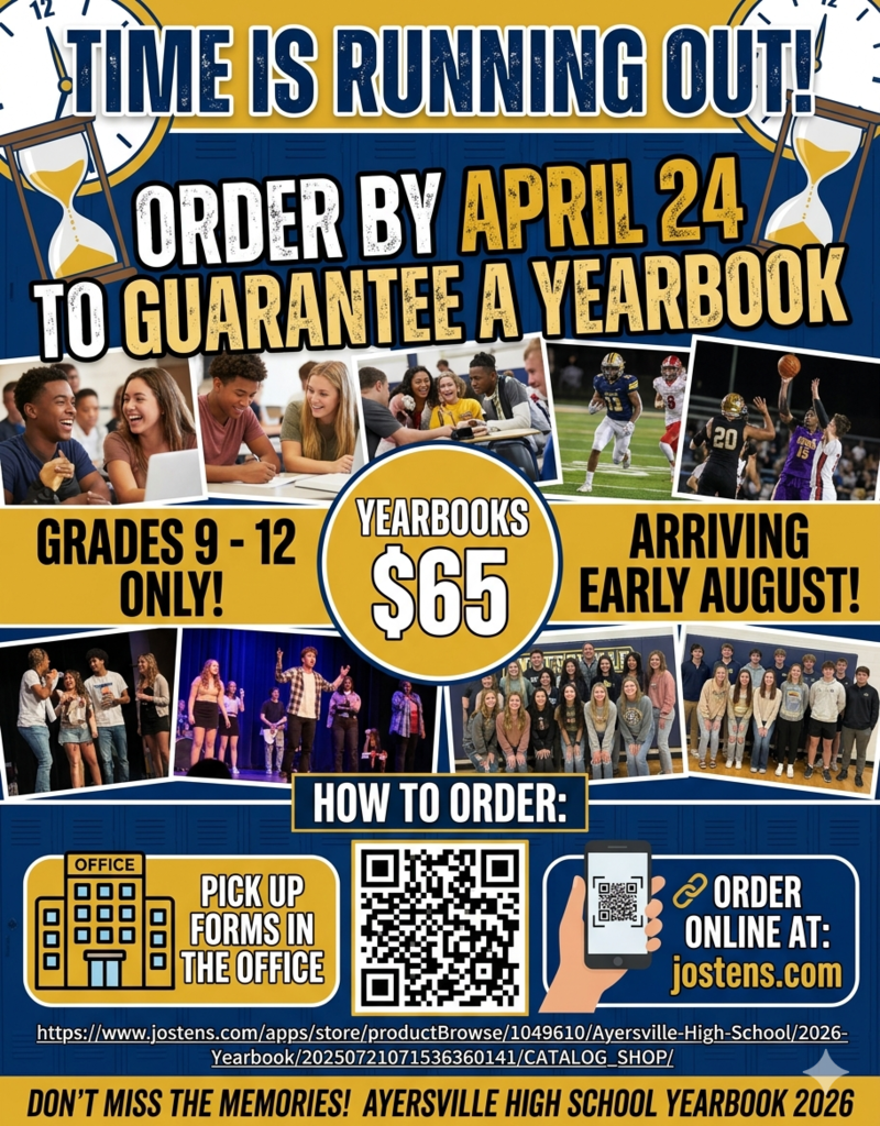 Yearbook Flyer